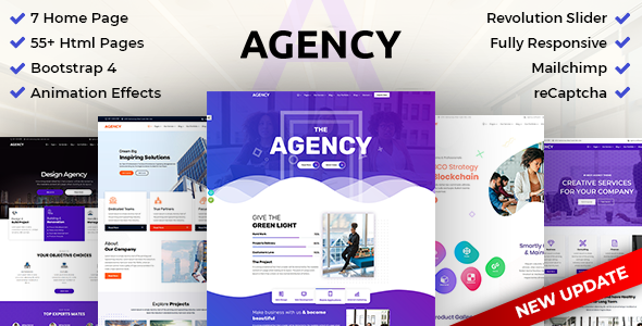 Agency | Creative Multipurpose HTML with RTL Ready