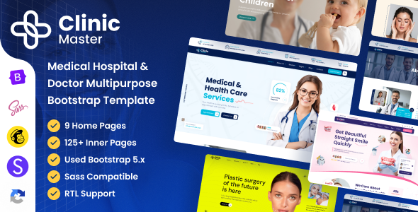 ClinicMaster | Medical Hospital & Doctor Multipurpose Bootstrap HTML Template